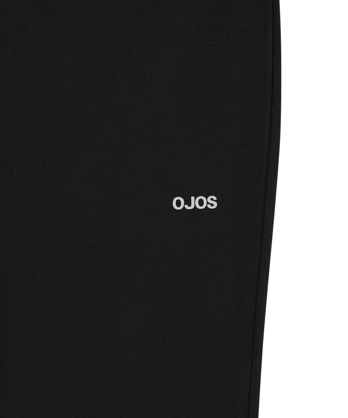 오호스(OJOS) Side Slit Capri Leggings / Black