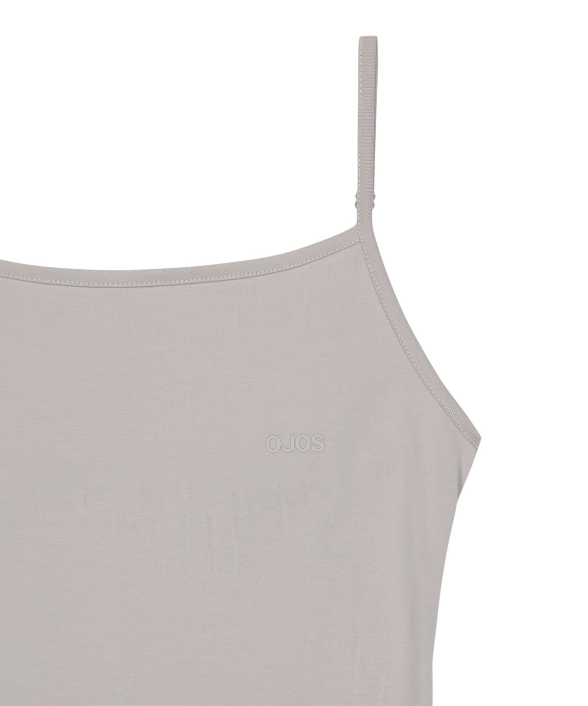 오호스(OJOS) Back Strap Flare Dress / Grey