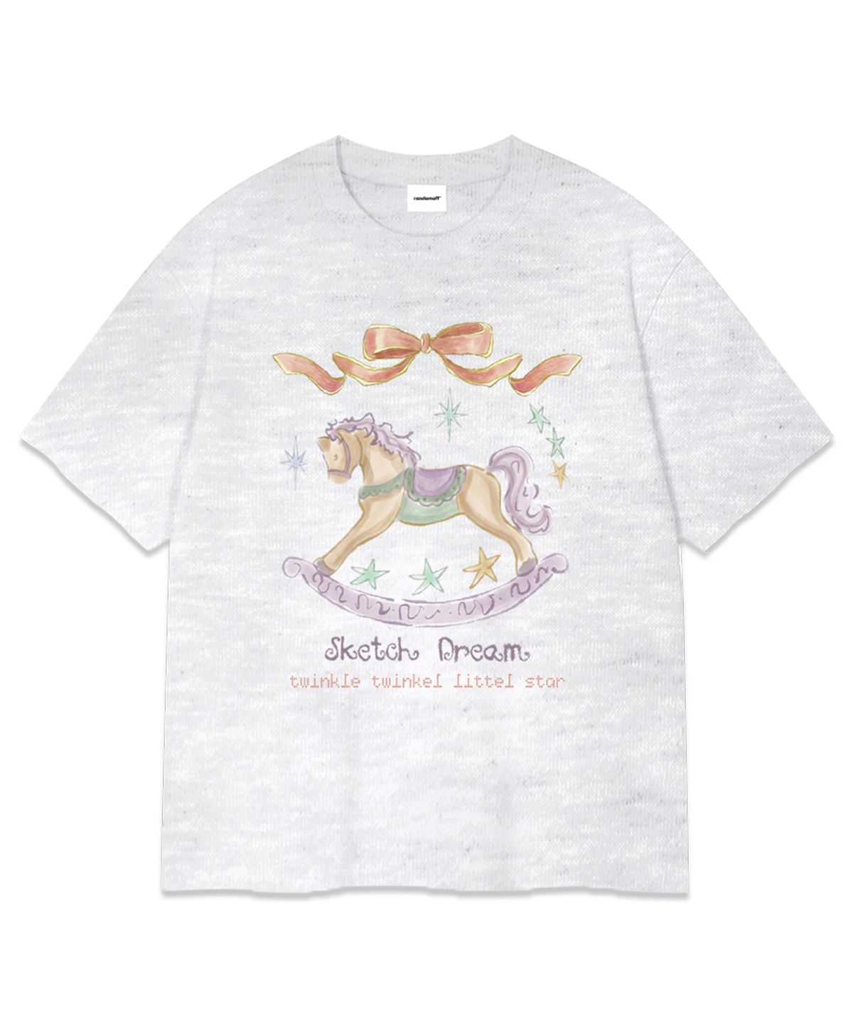 랜덤오프(RANDOMOFF) SKETCH DREAM T-SHIRT (3color)