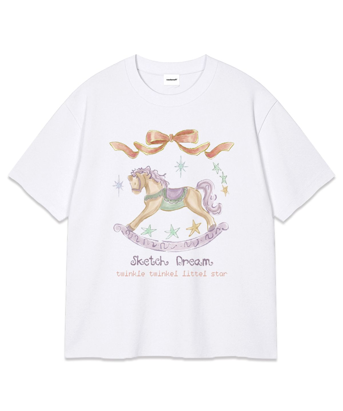 랜덤오프(RANDOMOFF) SKETCH DREAM T-SHIRT (3color)
