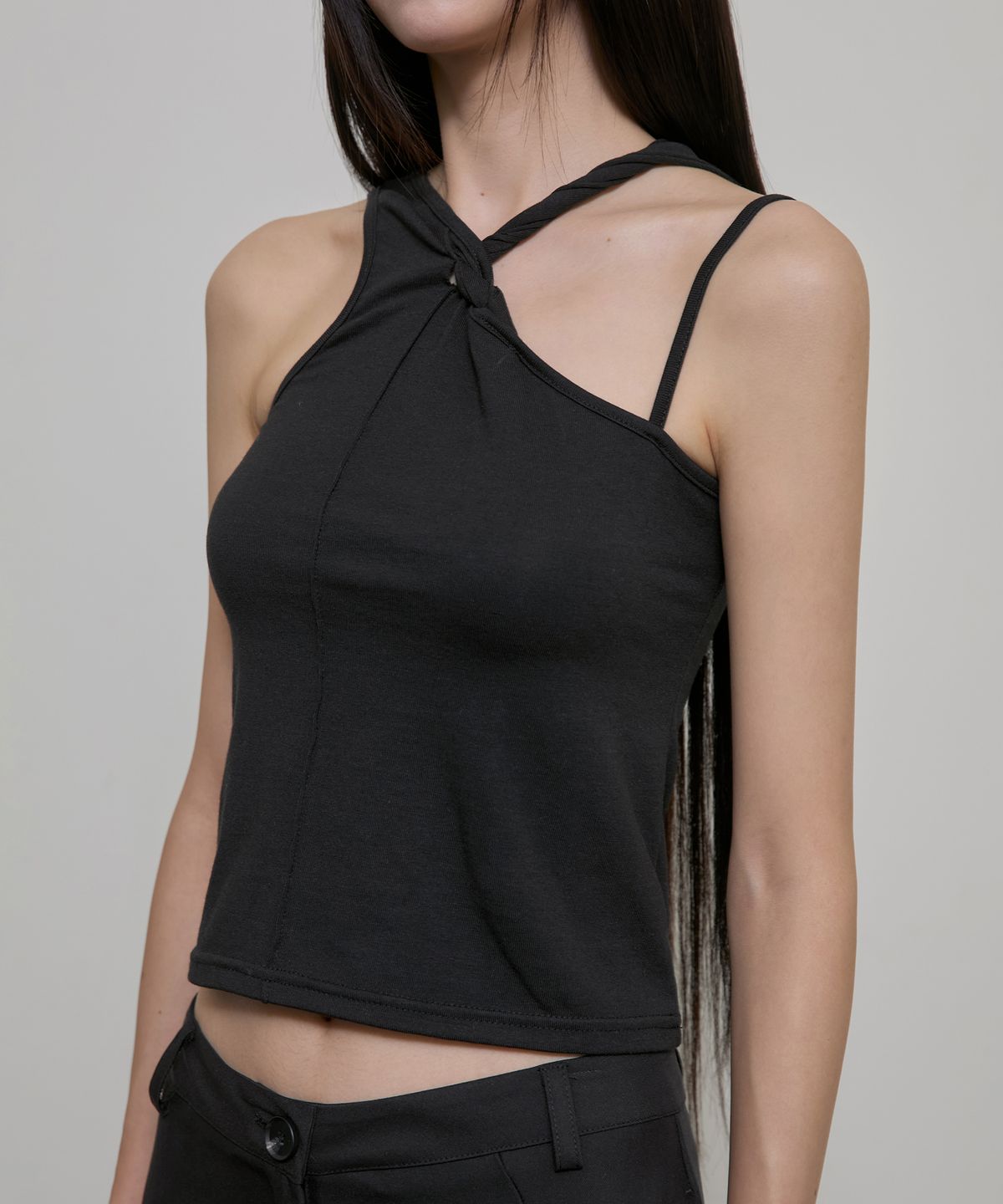 플레어업(FLAREUP) Braided Sleeveless (FL-143_Black)