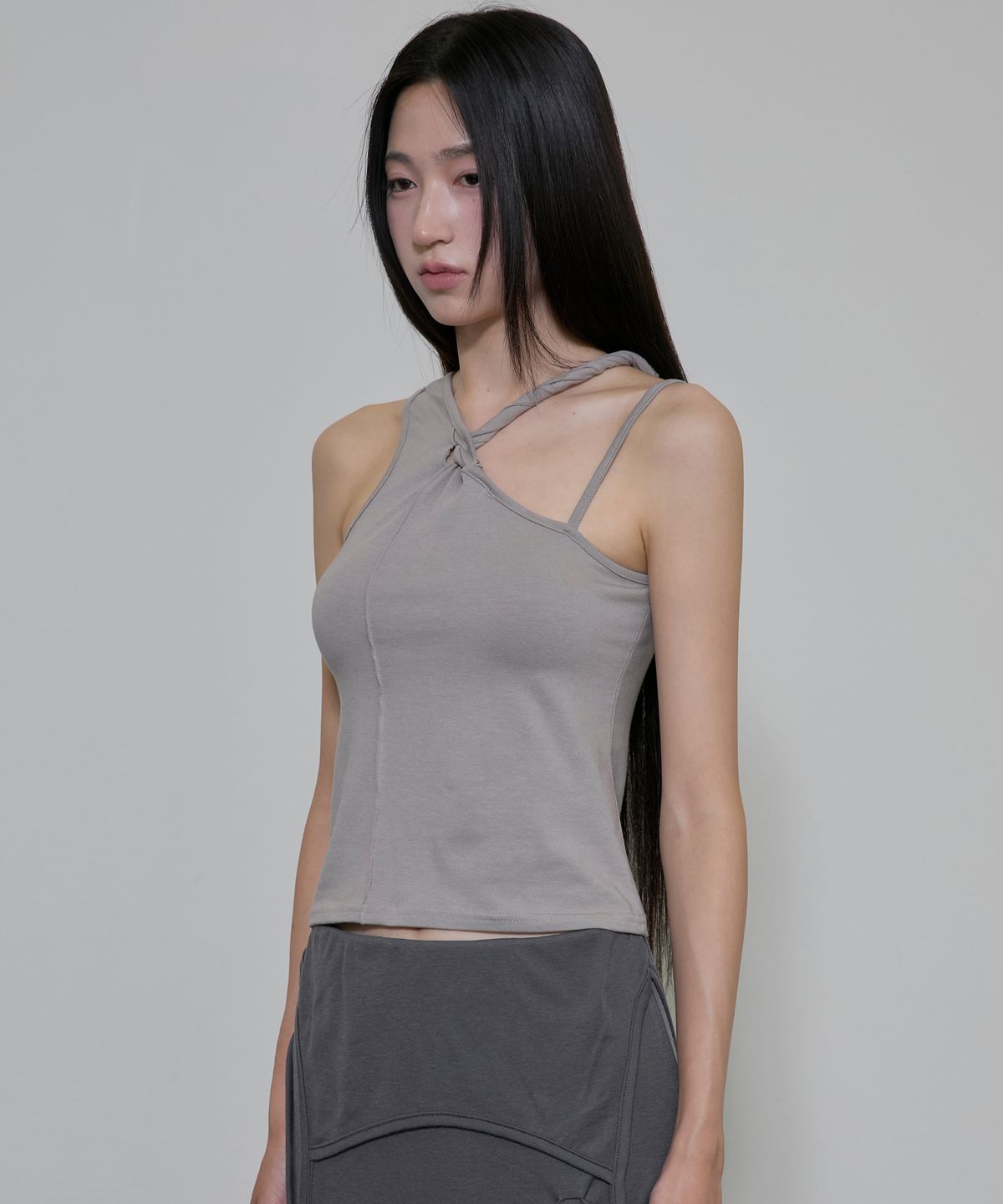 플레어업(FLAREUP) Braided Sleeveless (FL-143_Gray)