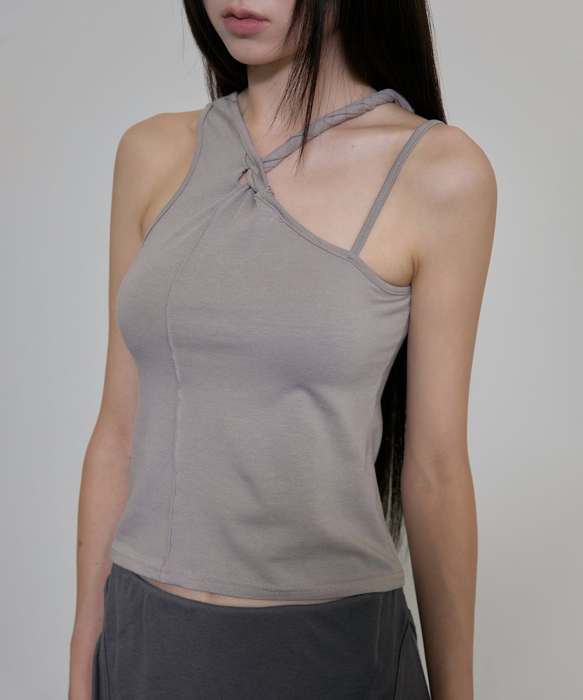 플레어업(FLAREUP) Braided Sleeveless (FL-143_Gray)