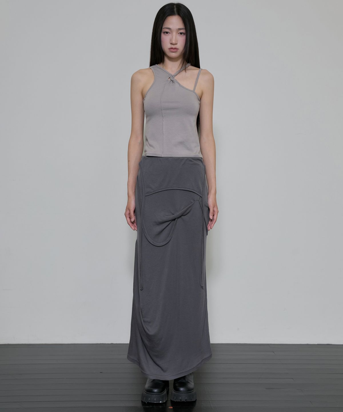 플레어업(FLAREUP) Braided Sleeveless (FL-143_Gray)