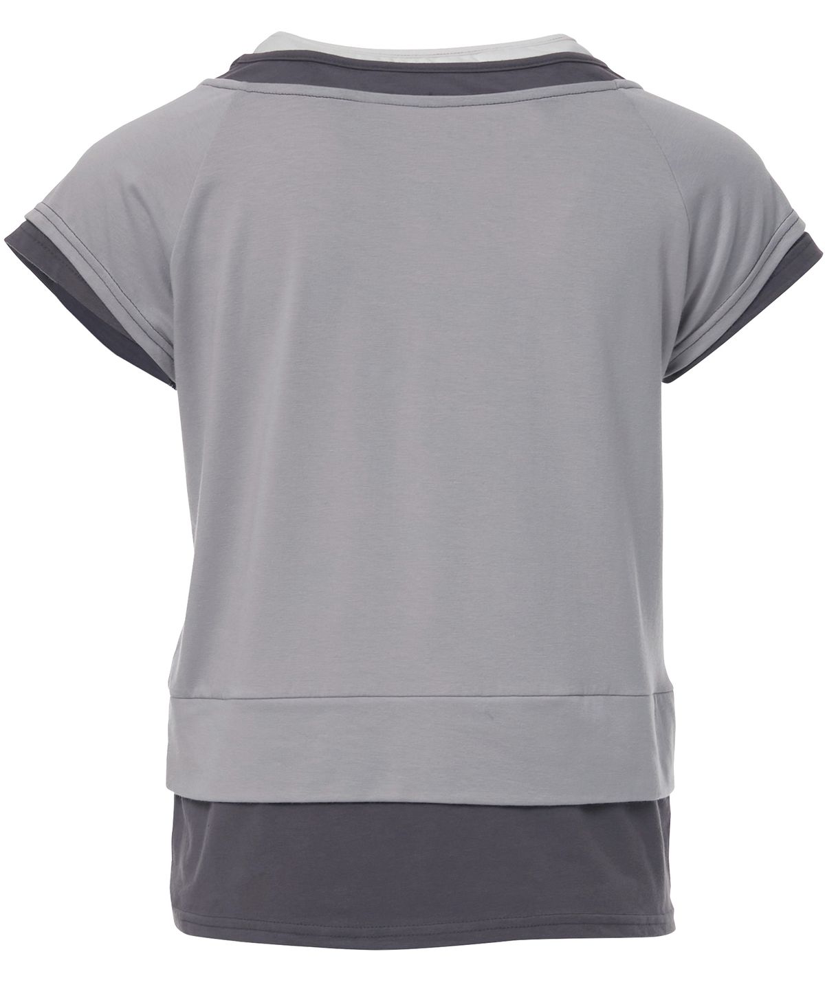플레어업(FLAREUP) 3-Layered Henley T-shirt (FL-151_Gray)