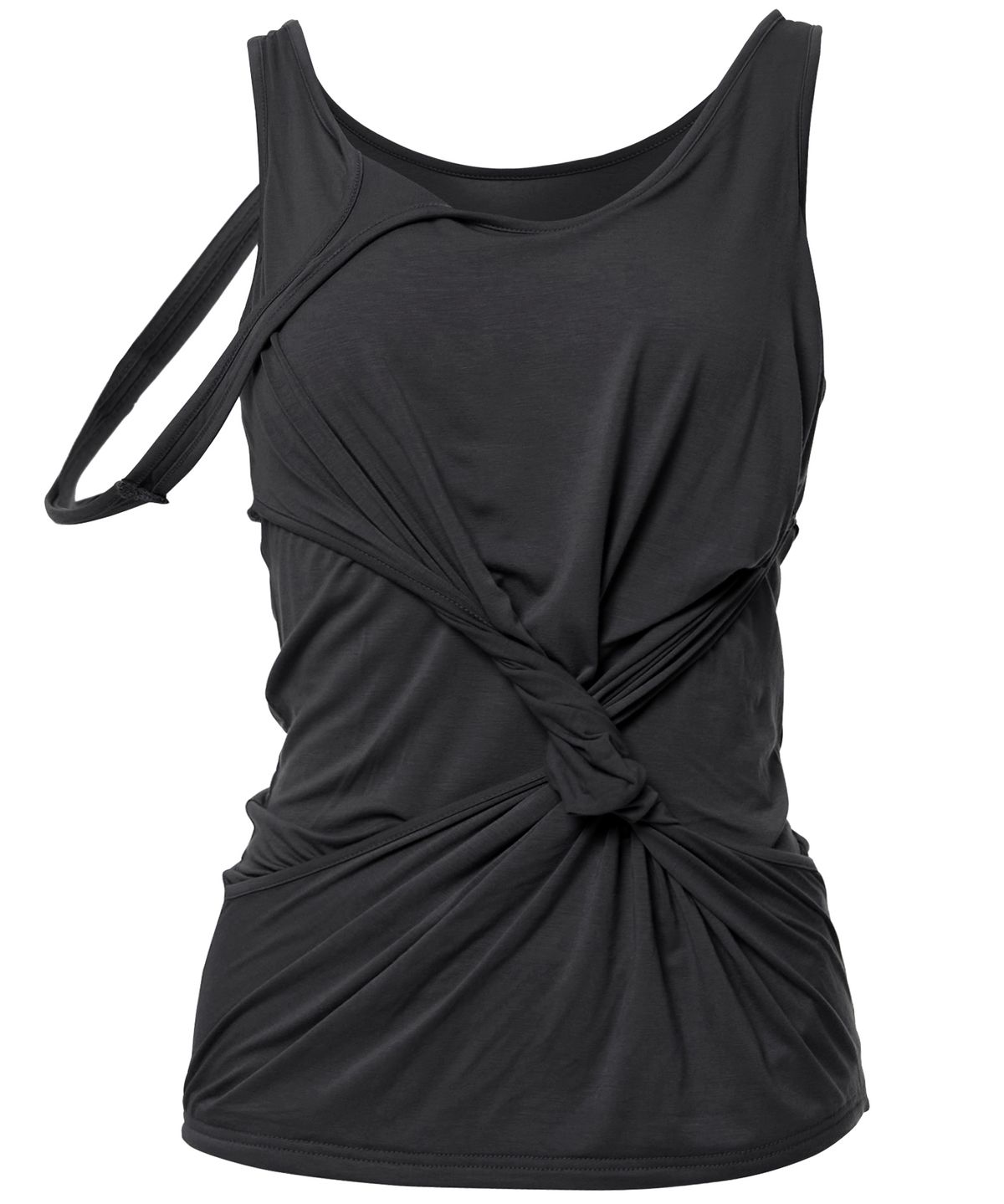 플레어업(FLAREUP) Asymmetrical Sleeveless (FL-173_Black)