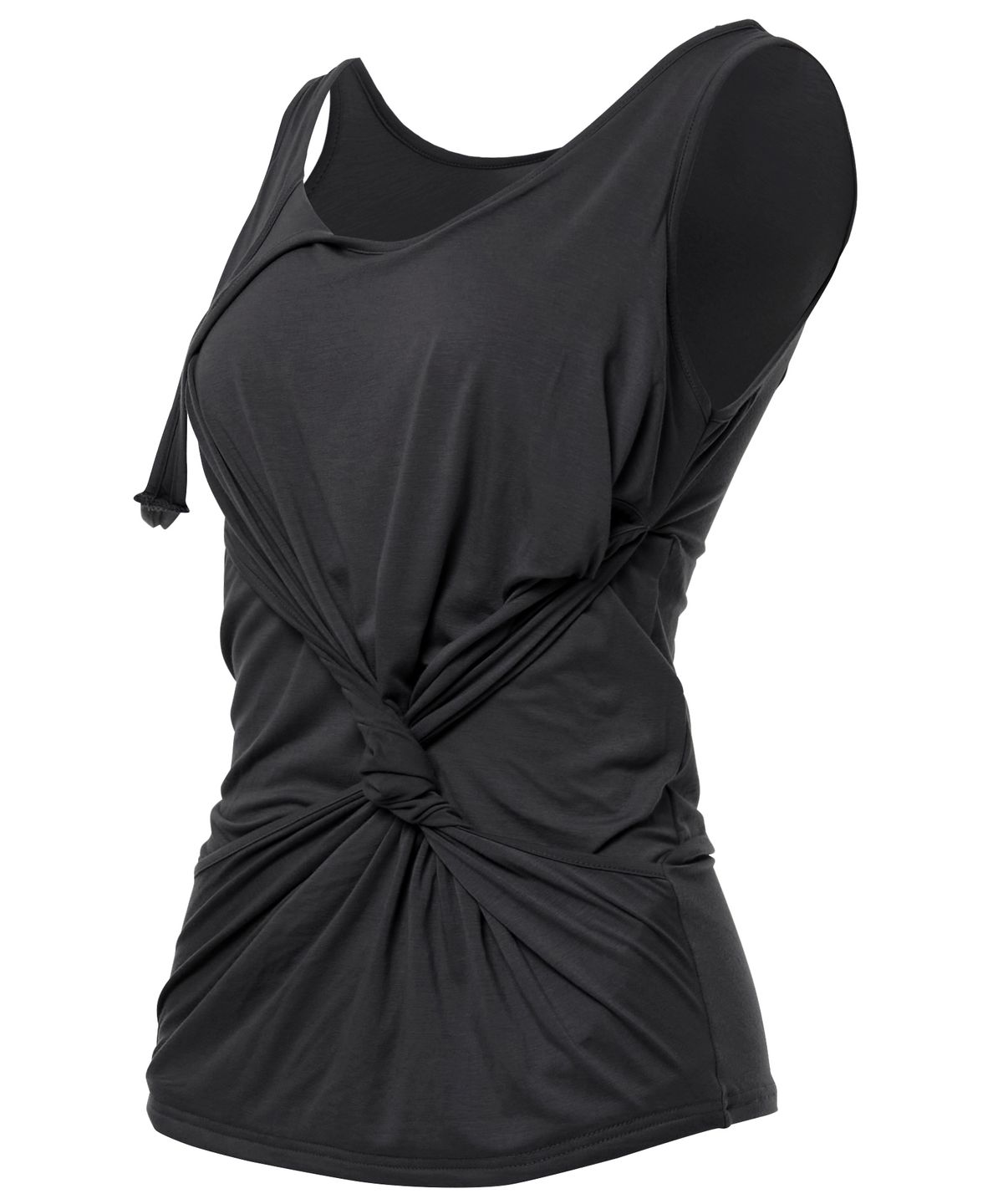 플레어업(FLAREUP) Asymmetrical Sleeveless (FL-173_Black)