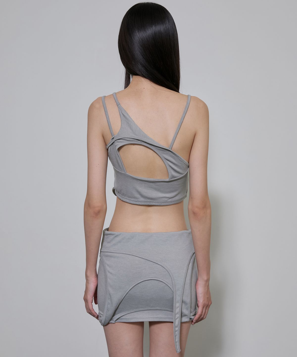플레어업(FLAREUP) 4-Layered Skirt (FL-268_Gray)