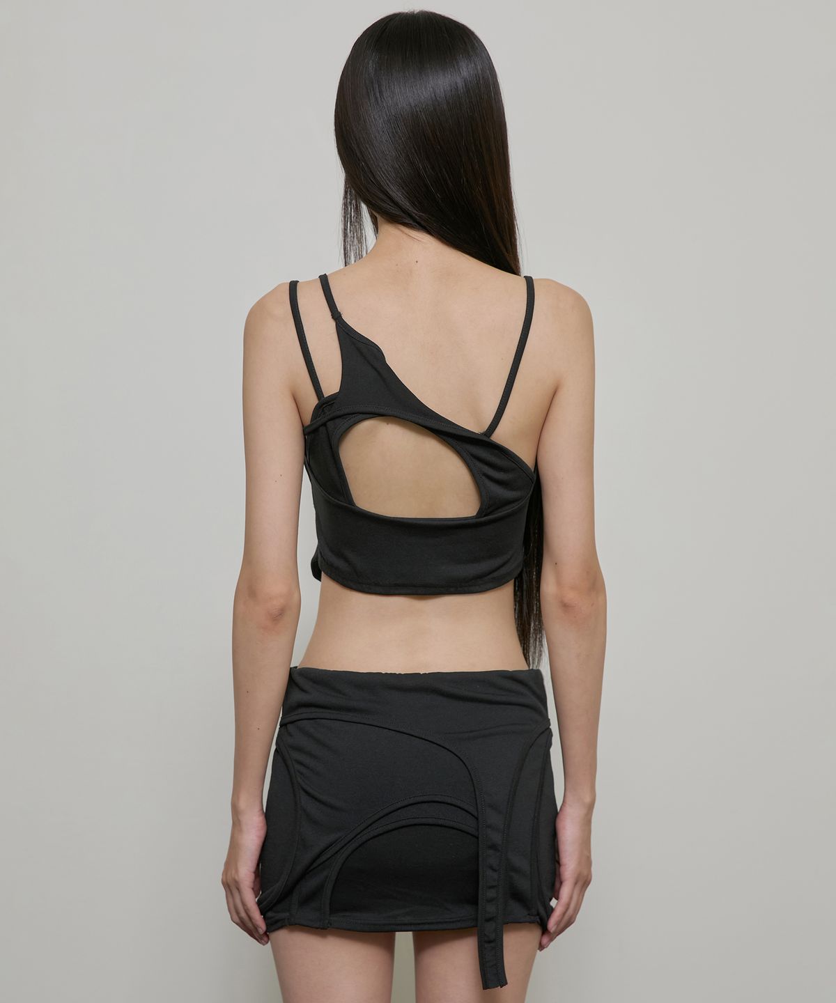 플레어업(FLAREUP) 4-Layered Skirt (FL-268_Black)