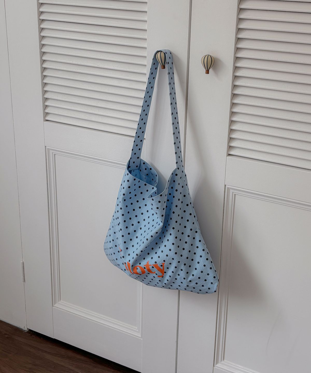 풀로티(FULOTY) Dot eco bag sky blue