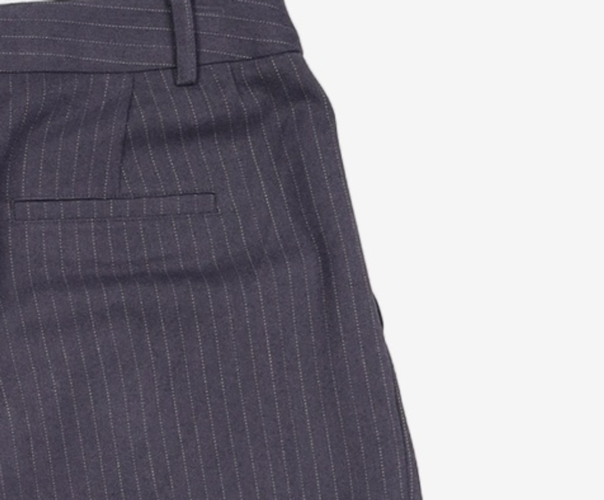 미쏘(MIXXO) 핀턱 10부 일자핏 슬랙스 MIWTWC304G 30