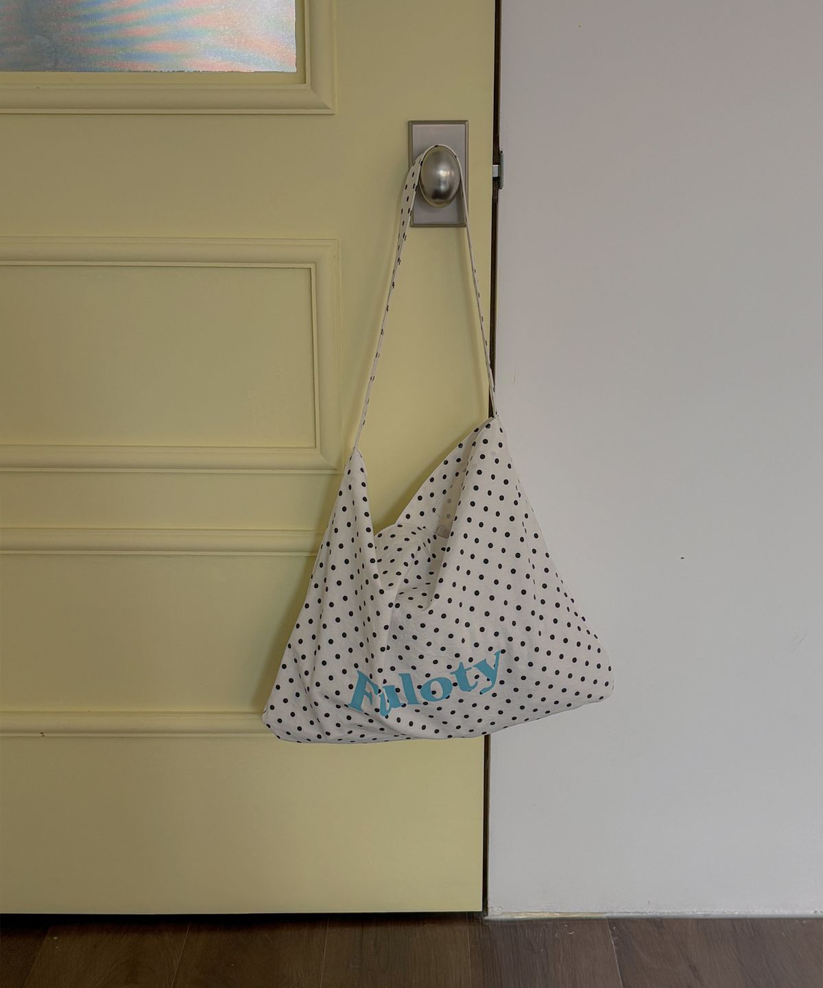 풀로티(FULOTY) Dot eco bag white