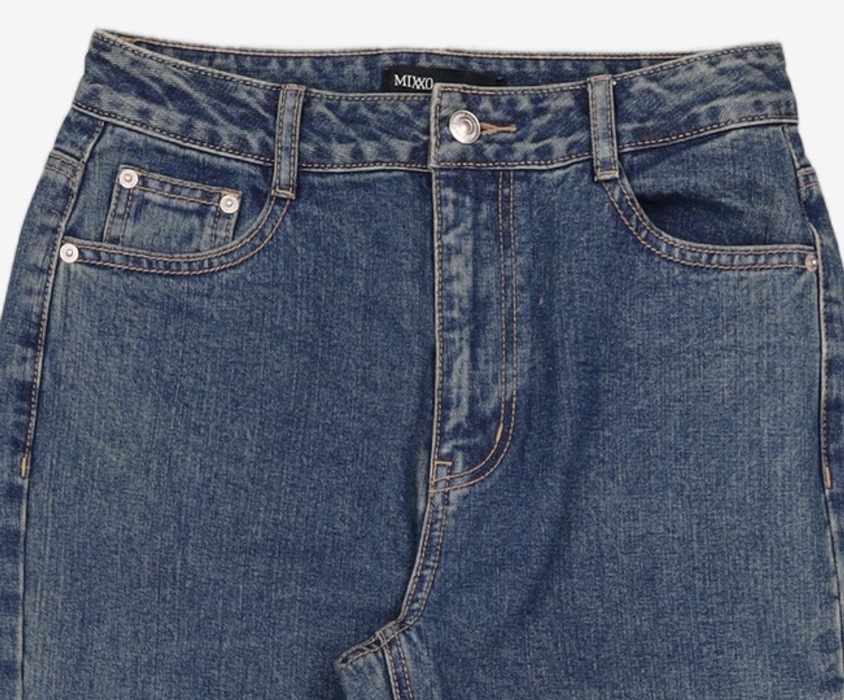 미쏘(MIXXO) 넌스판 스트레이트핏 데님_MIWTJET19J 26