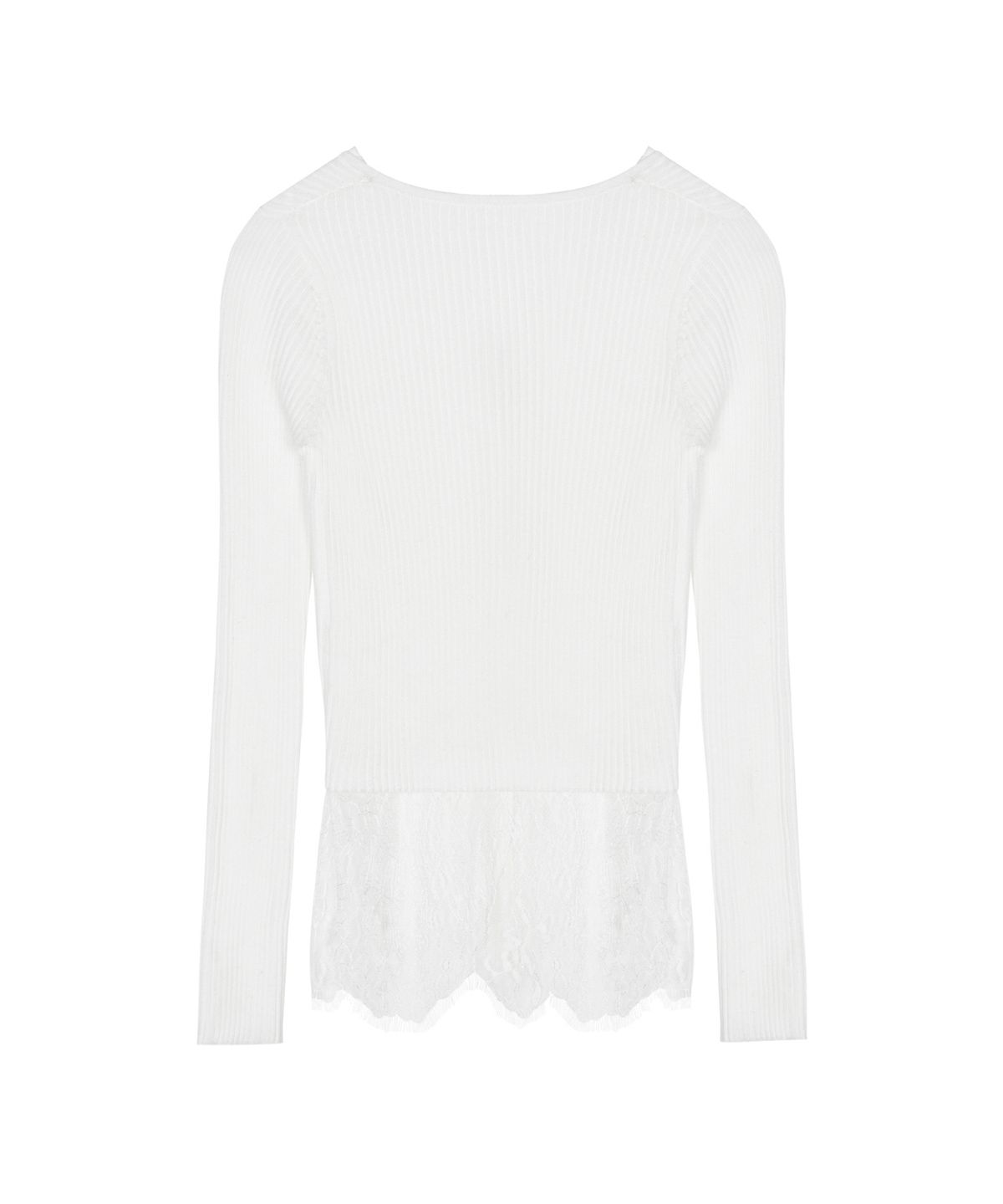 닉앤니콜(NICK&NICOLE) STRAP LACE CARDIGAN_WHITE