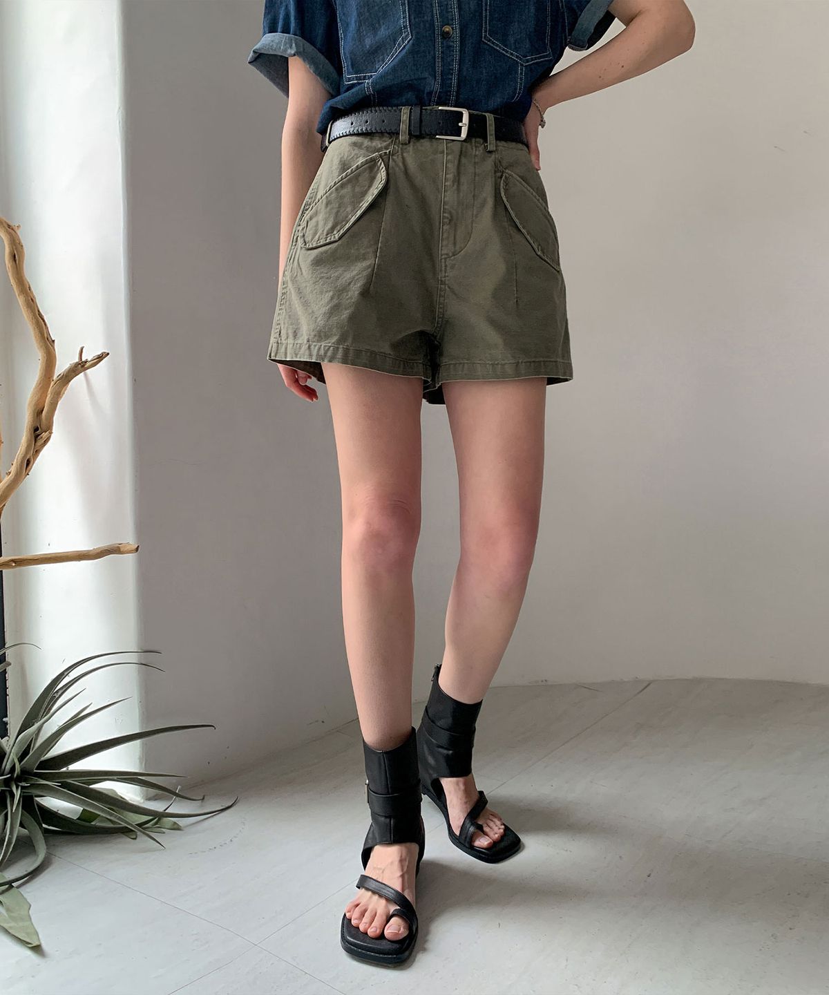 바스카라(VASCARA) Cotton Pocket Shorts (4colors)