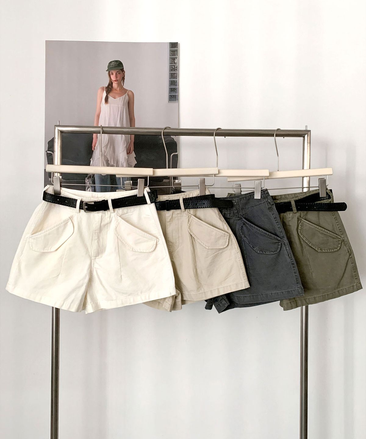 바스카라(VASCARA) Cotton Pocket Shorts (4colors)