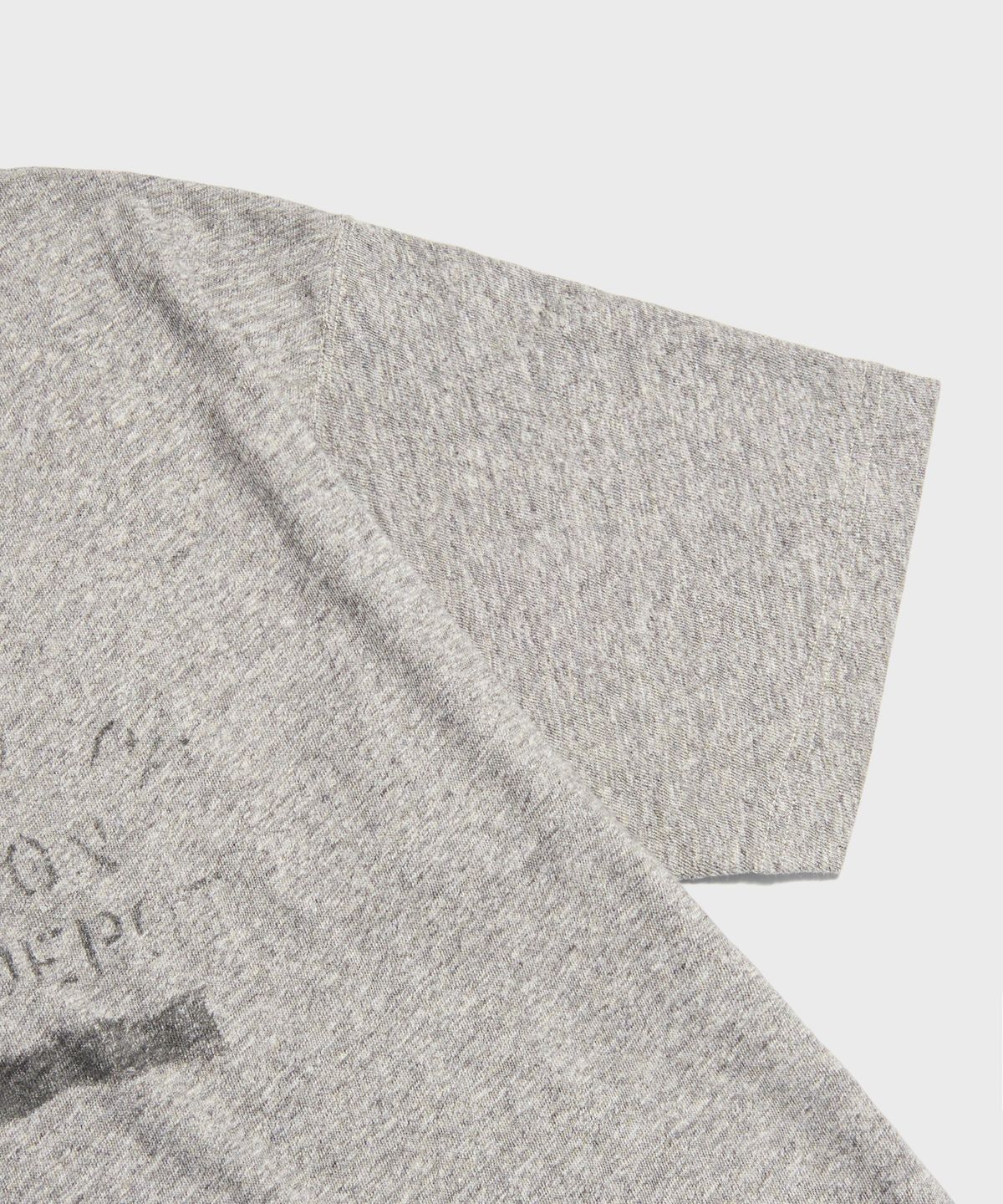 브론슨(BRONSON) Double V Insert Crew Neck Tee Melange