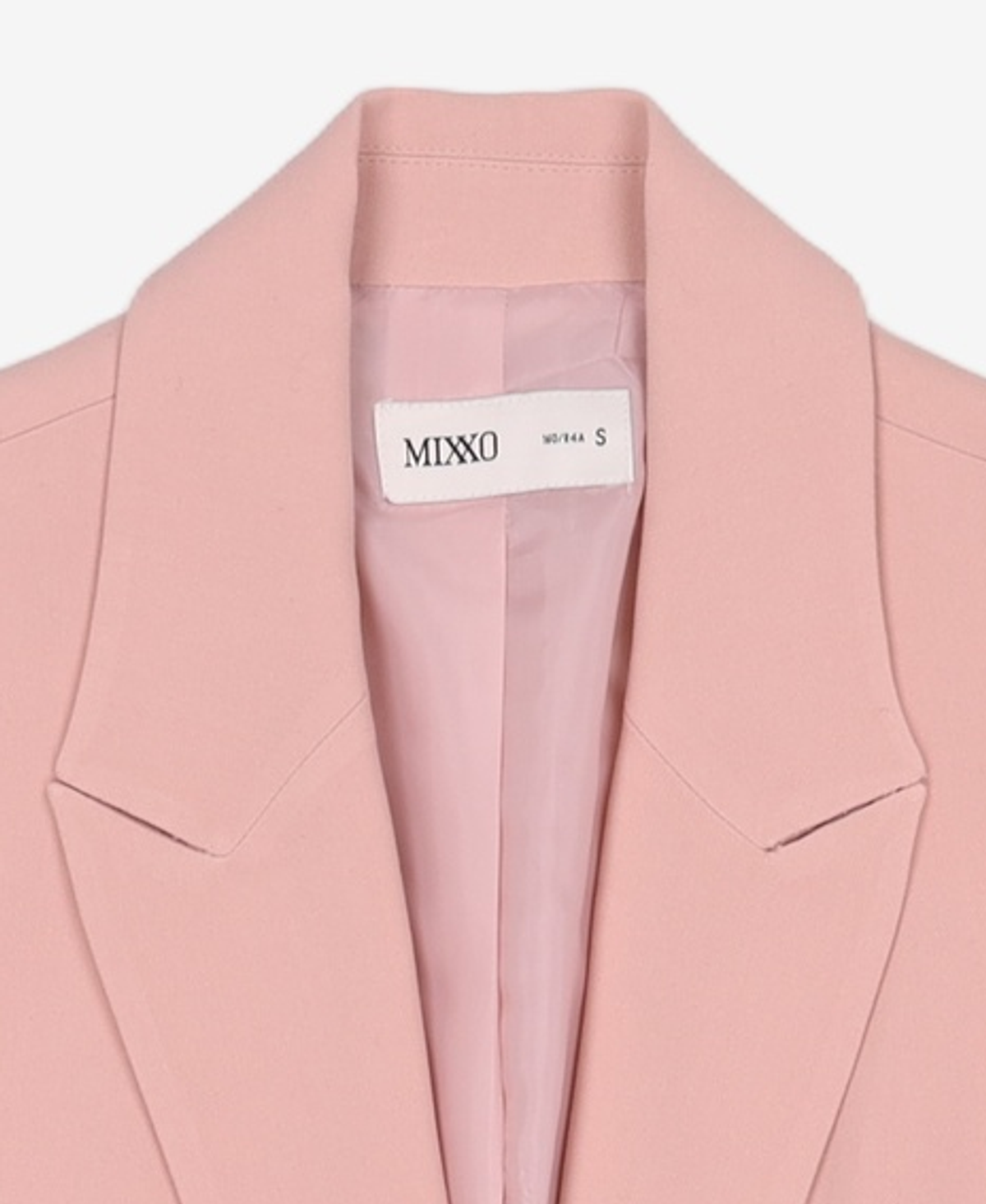 미쏘(MIXXO) 테일러드 일자핏 싱글 자켓 MIWJKB30PB S