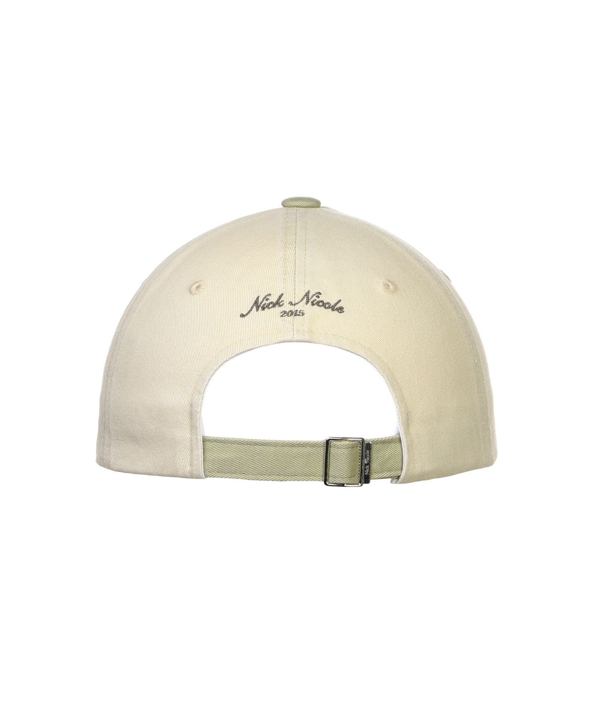 닉앤니콜(NICK&NICOLE) NICOLE LETTERING BALL CAP_BEIGE KHAKI