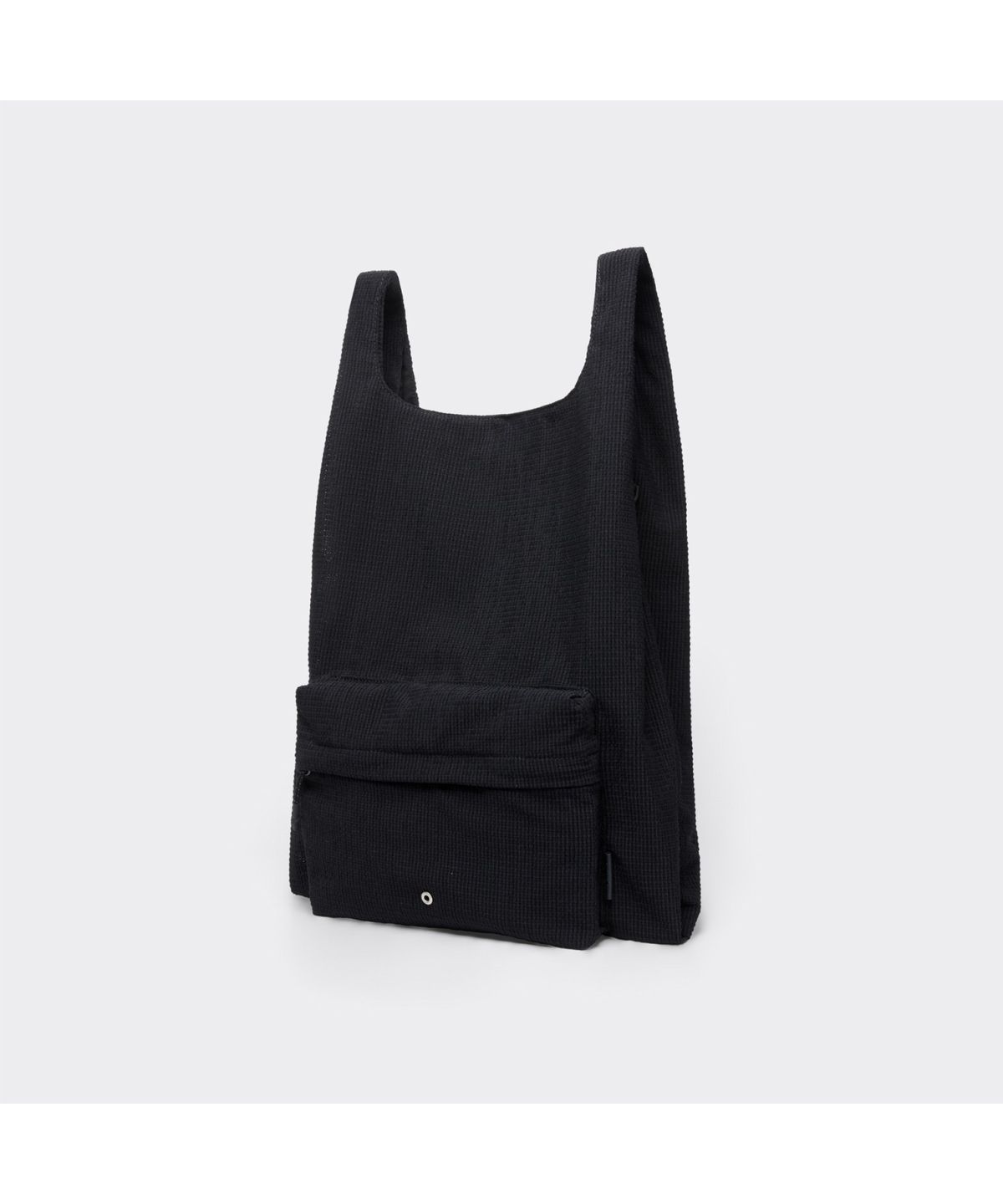 커스텀멜로우(CUSTOMELLOW) [Online Only] Black Texture Tote Bag CRBAX26001BKX