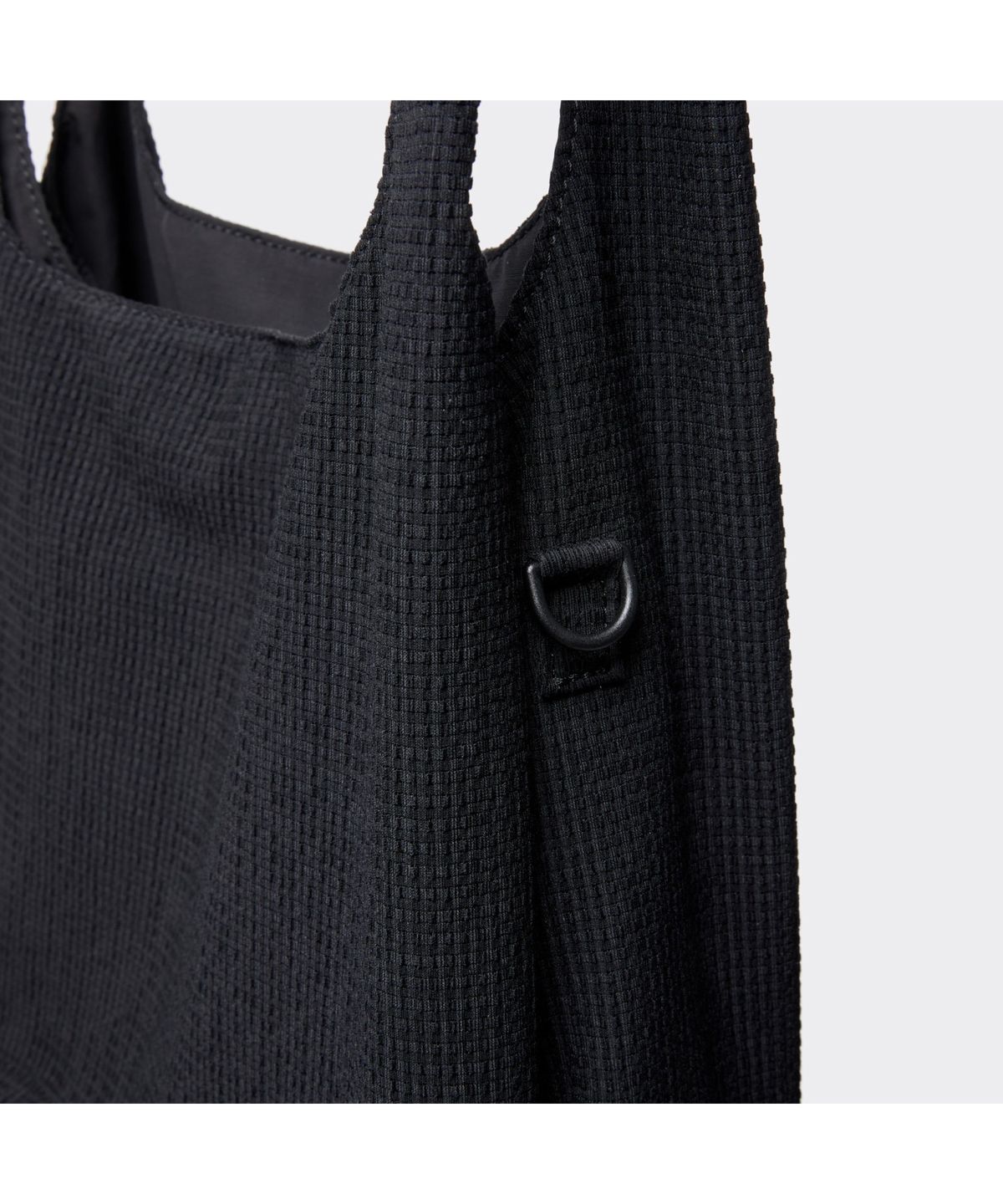 커스텀멜로우(CUSTOMELLOW) [Online Only] Black Texture Tote Bag CRBAX26001BKX