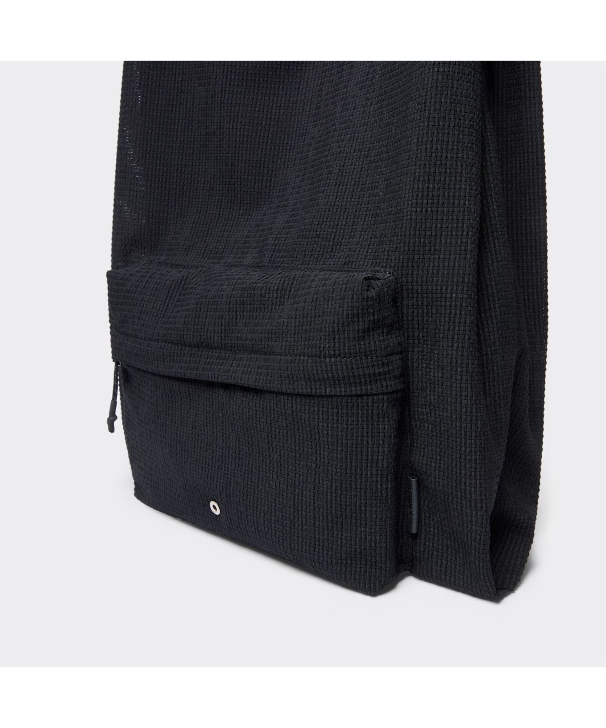 커스텀멜로우(CUSTOMELLOW) [Online Only] Black Texture Tote Bag CRBAX26001BKX