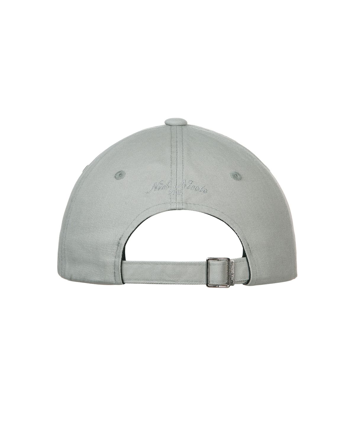 닉앤니콜(NICK&NICOLE) NICOLE LETTERING BALL CAP_GRAY