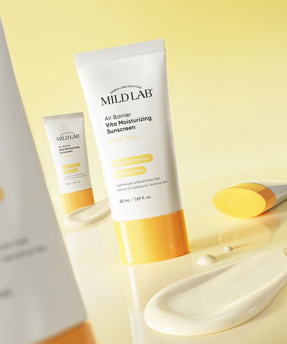마일드랩(MILDLAB) 에어베리어 비타 수분 선크림 50ml
