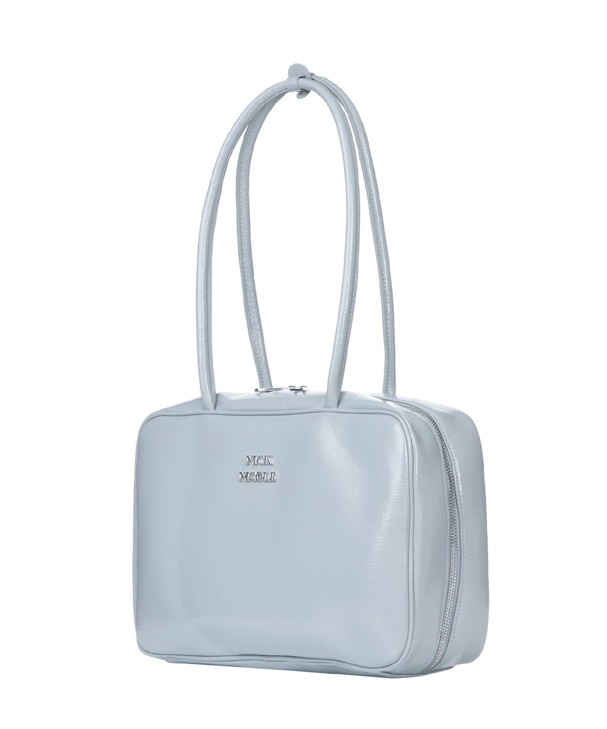 닉앤니콜(NICK&NICOLE) NICOLE LOGO MINIMAL SQUARE BAG_SORA