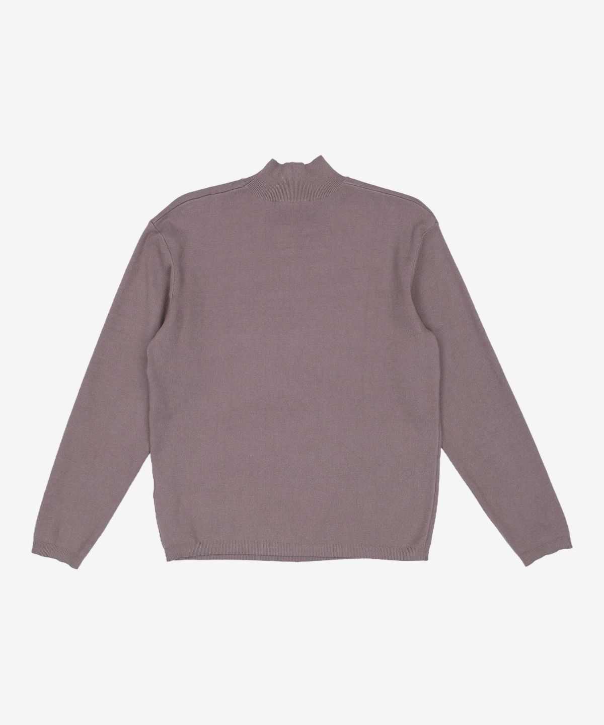 넌블랭크(NONBLANK) 모크넥 니트_DARK GREY L