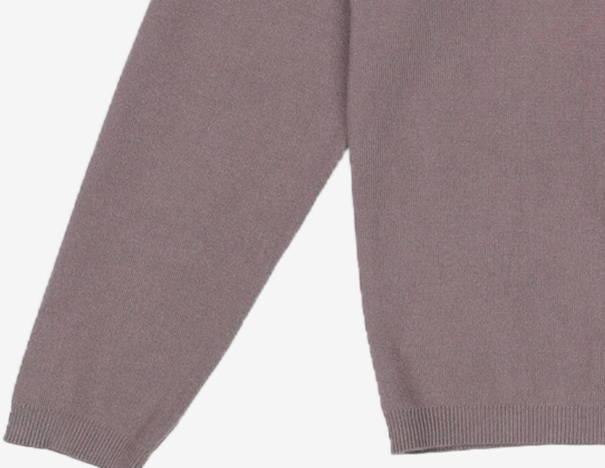 넌블랭크(NONBLANK) 모크넥 니트_DARK GREY L