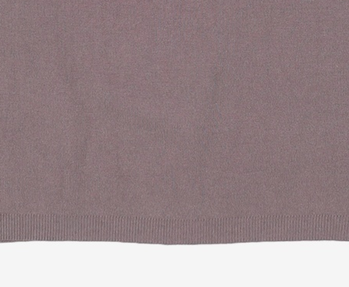 넌블랭크(NONBLANK) 모크넥 니트_DARK GREY L