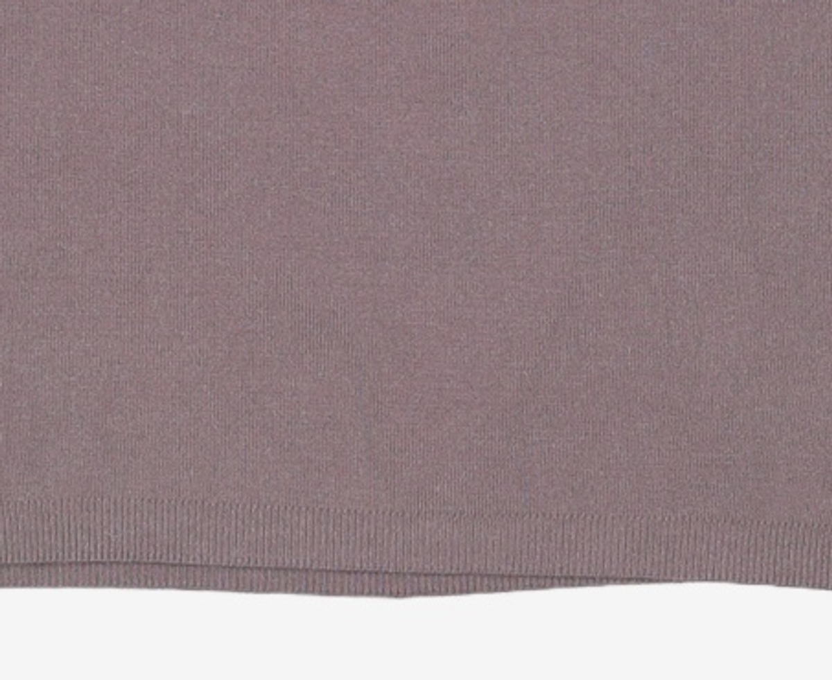 넌블랭크(NONBLANK) 모크넥 니트_DARK GREY L