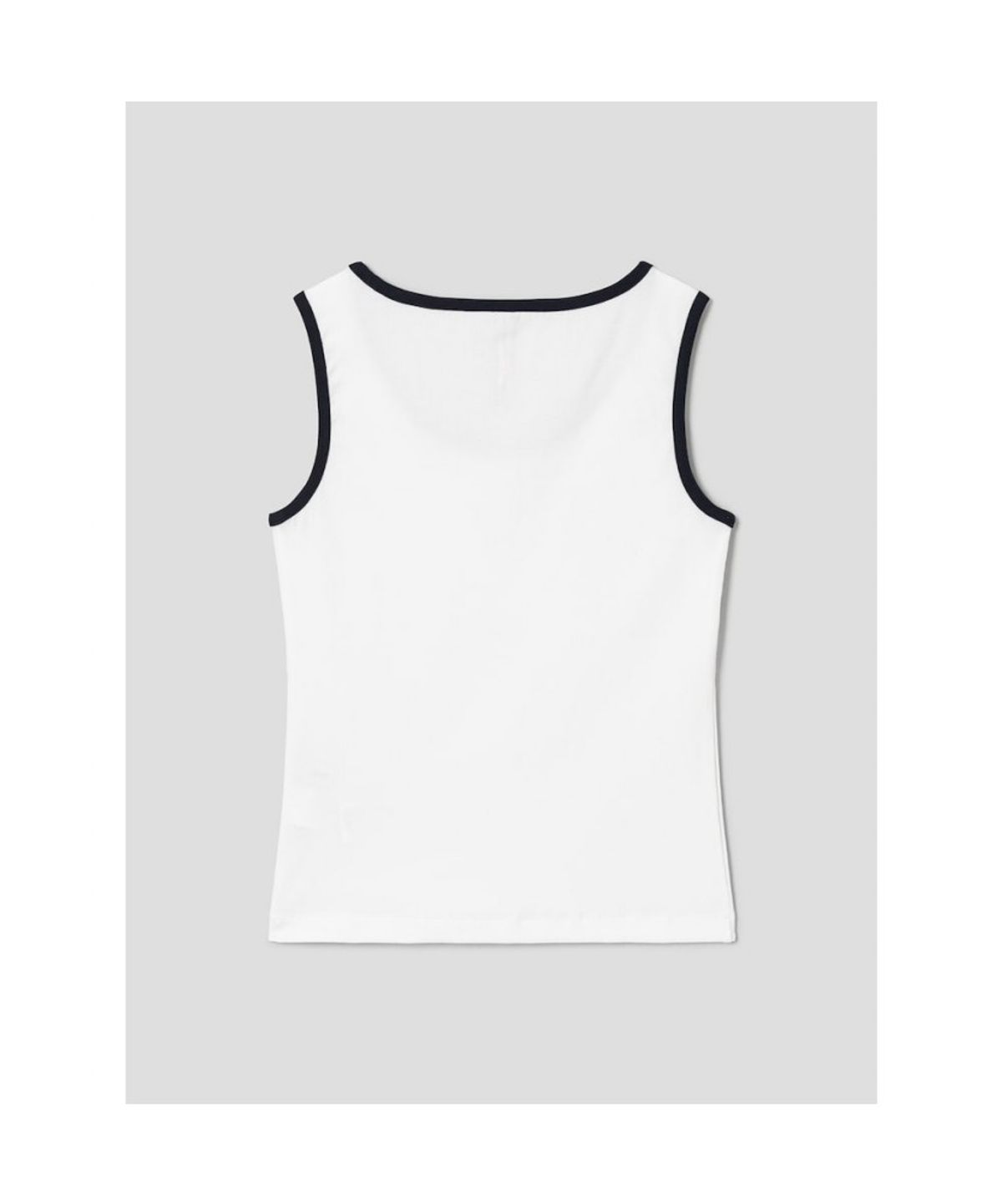 빈폴 레이디스(BEANPOLE LADIES) [HUNTER] U넥 슬리브리스 티셔츠  화이트 (BF6642K041)