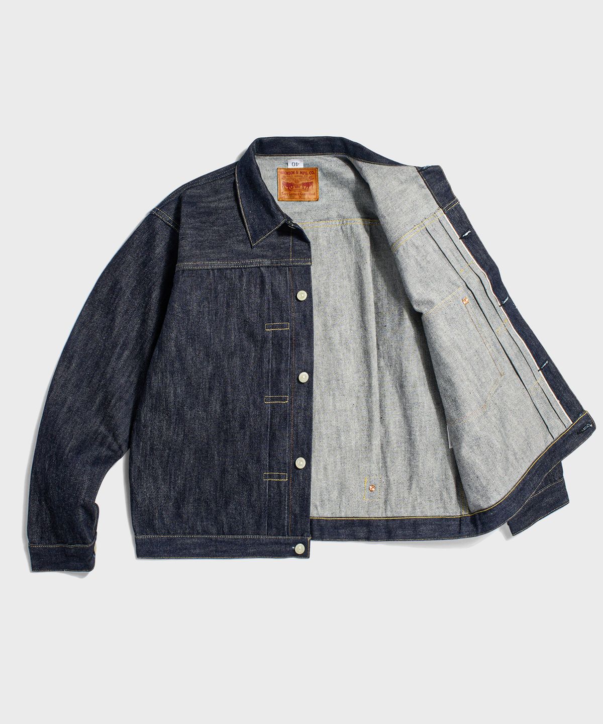 브론슨(BRONSON) 47806XX 1947 Type 1 Selvedge Denim Jacket