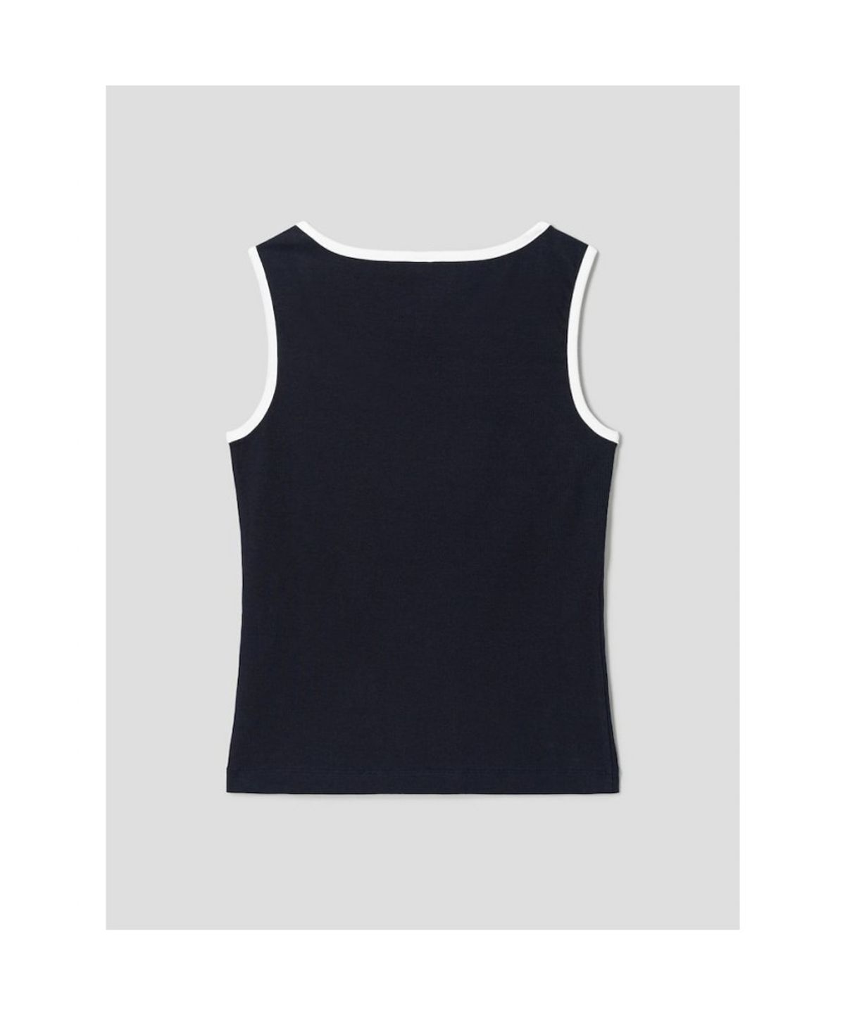 빈폴 레이디스(BEANPOLE LADIES) [HUNTER] U넥 슬리브리스 티셔츠  네이비 (BF6642K04R)