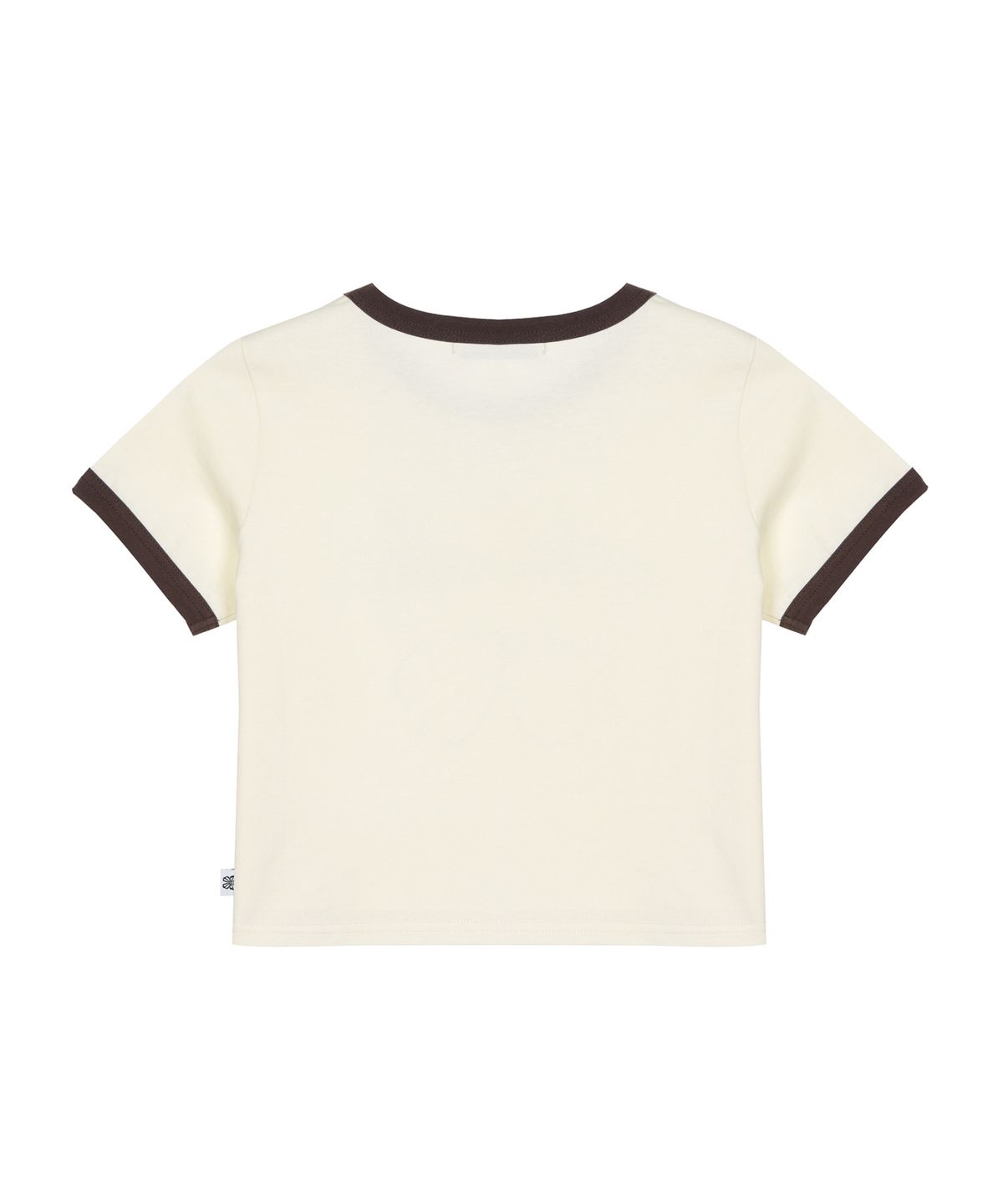 닉앤니콜(NICK&NICOLE) BUTTERFLY RINGER CROP TOP_CREAM