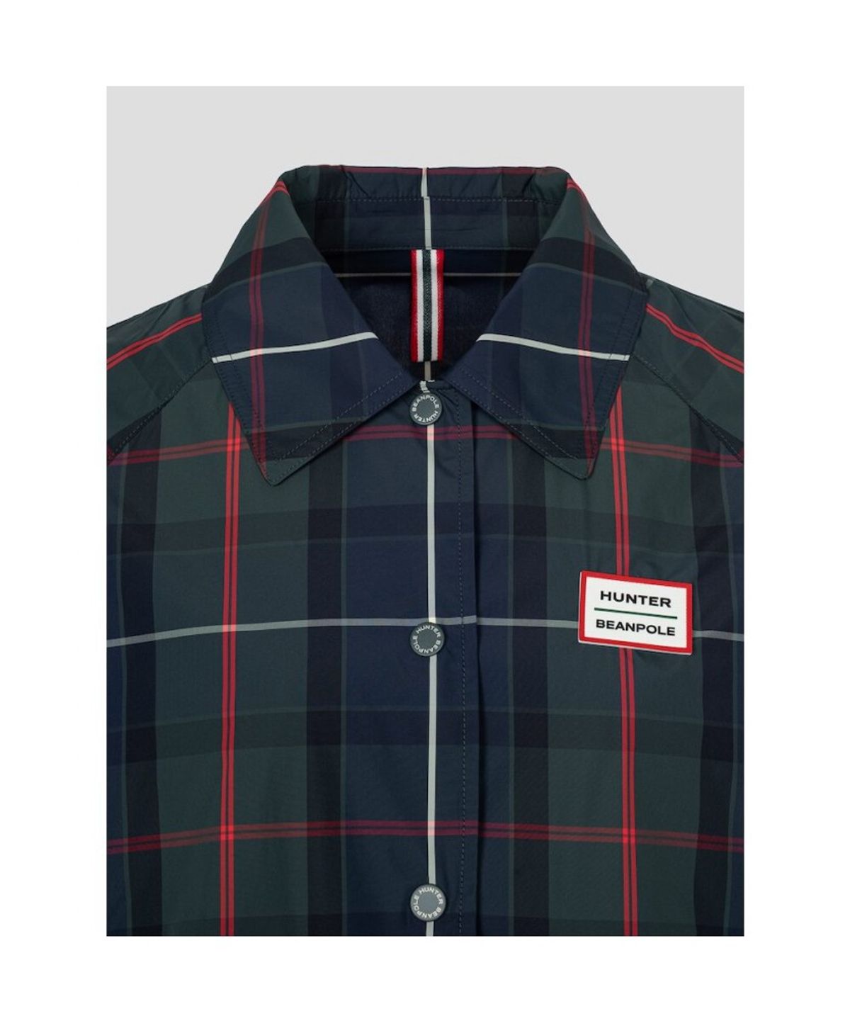빈폴 레이디스(BEANPOLE LADIES) [HUNTER] 체크 코치 재킷  그린 (BF6639K01M)
