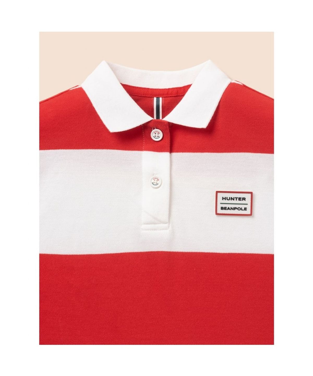 빈폴 키즈(BEANPOLE KIDS) [HUNTER] 피케 칼라 티셔츠  레드 (BI6642U066)