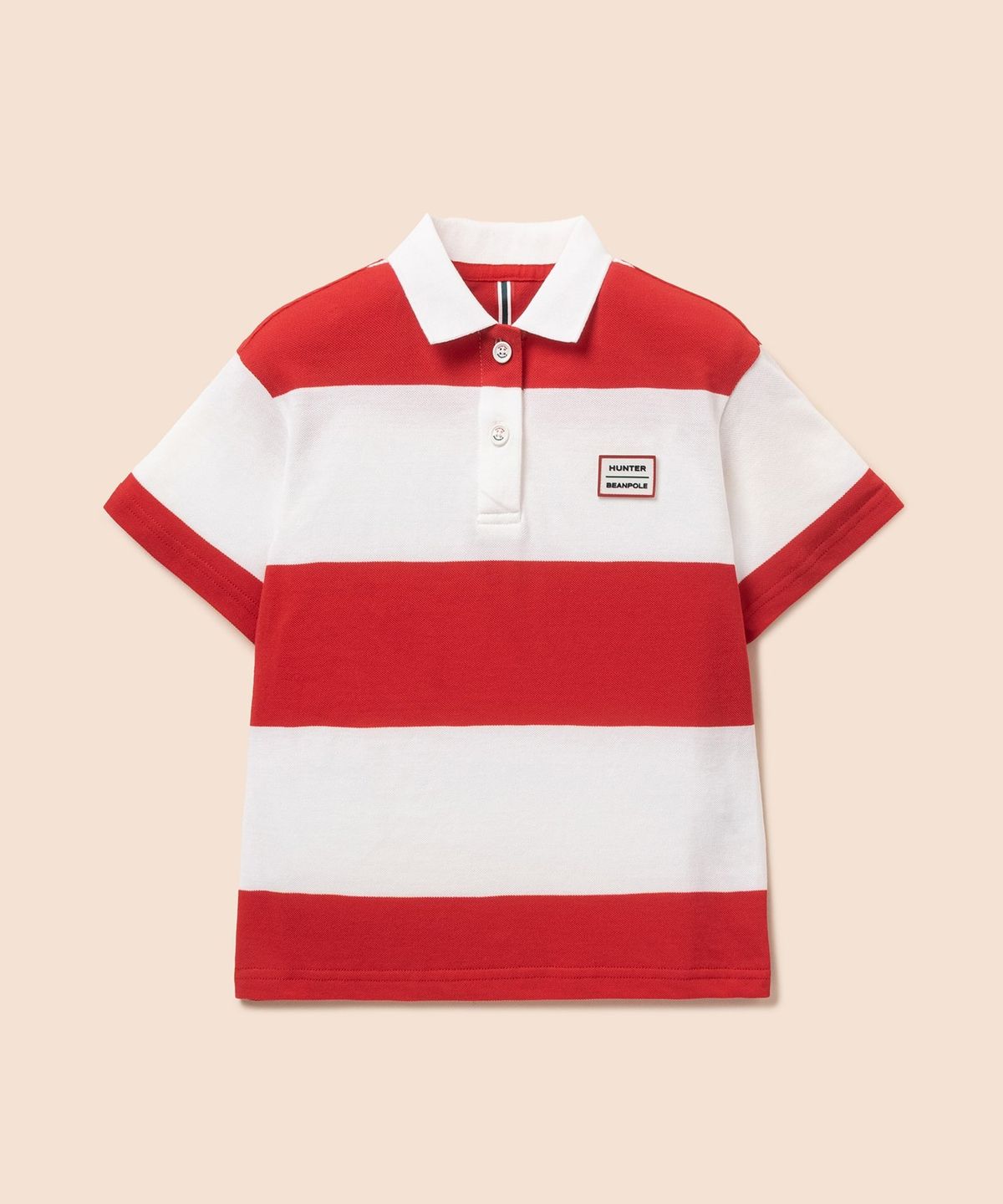 빈폴 키즈(BEANPOLE KIDS) [HUNTER] 피케 칼라 티셔츠  레드 (BI6642U066)