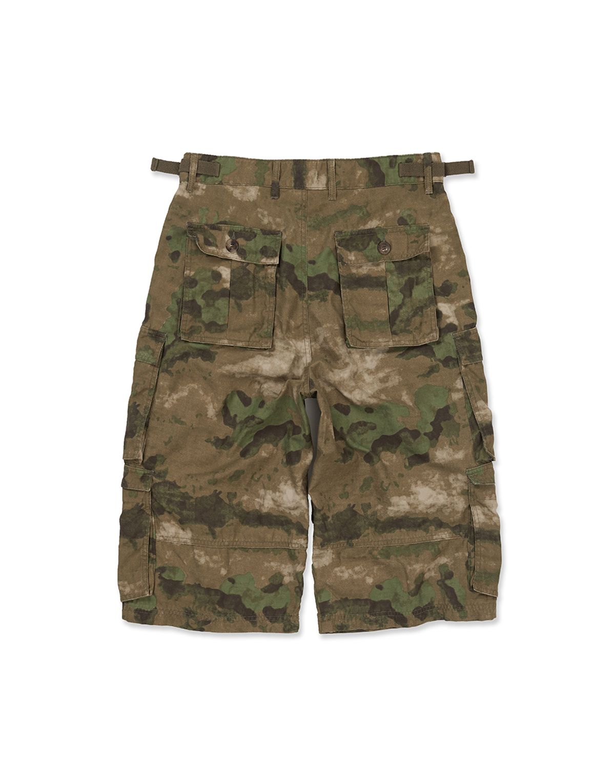 카락터(KARACTOR) Wanderer cargo bermuda pants / Camo