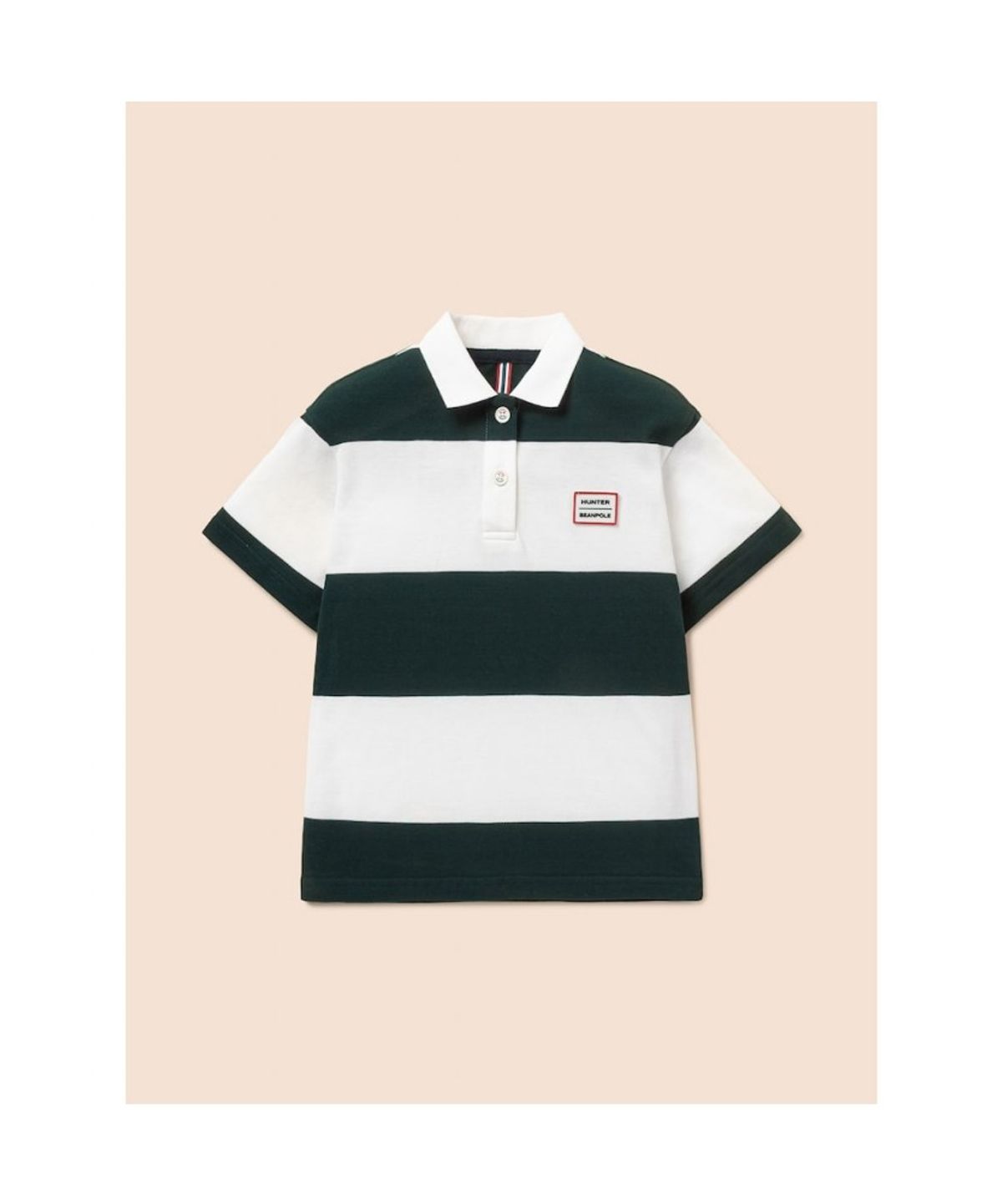 빈폴 키즈(BEANPOLE KIDS) [HUNTER] 피케 칼라 티셔츠  그린 (BI6642U06M)