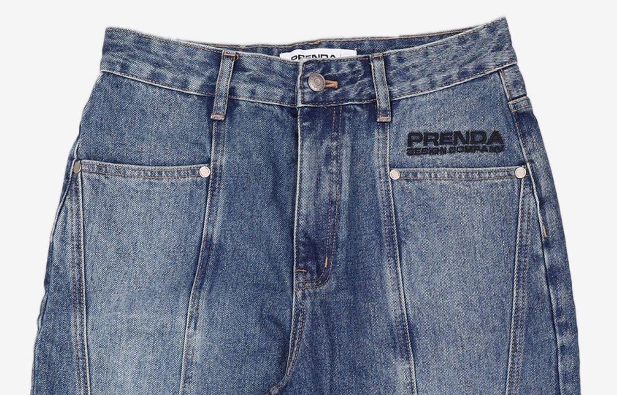 프렌다(PRENDA) 청/데님 팬츠 M