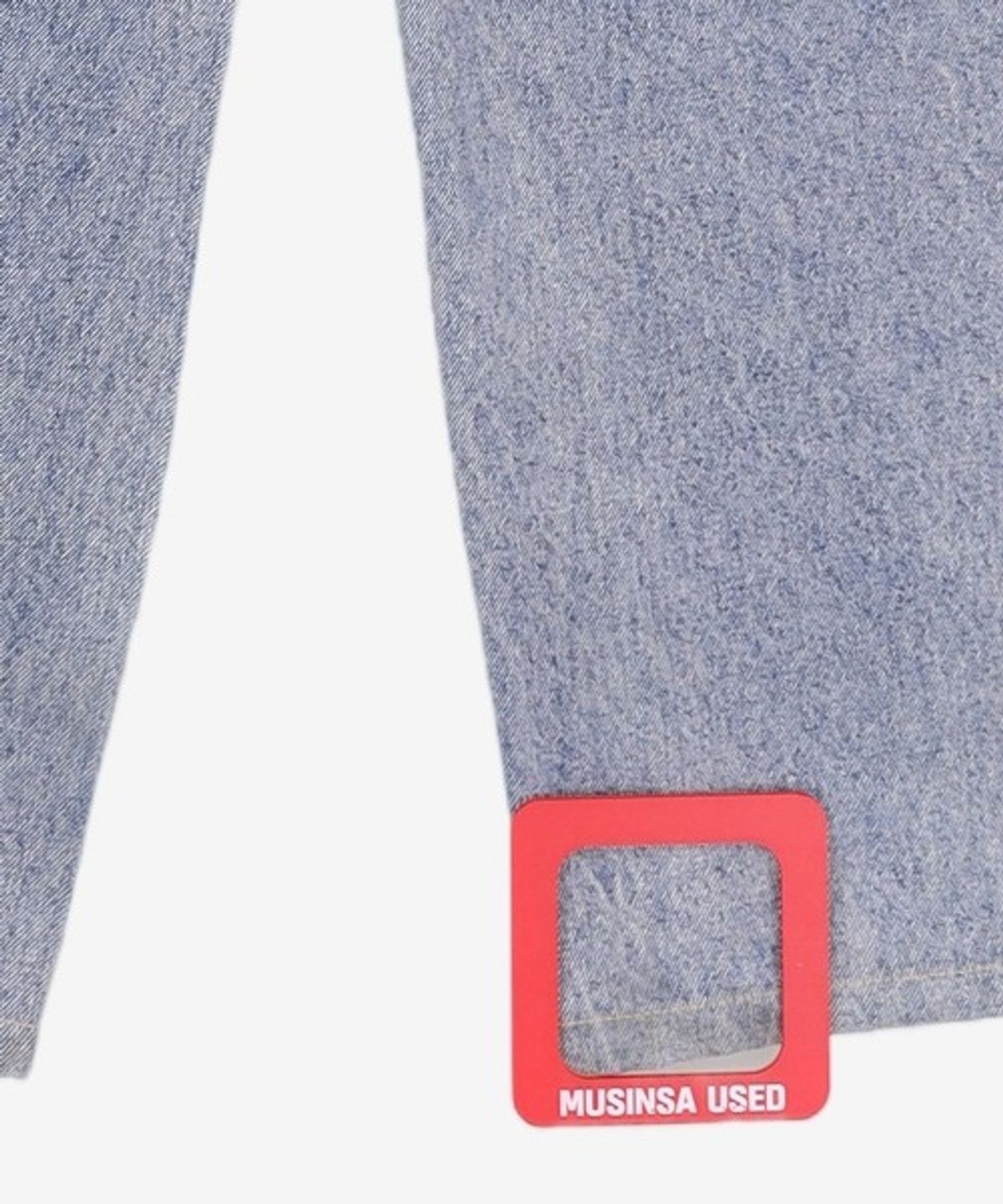 미쏘(MIXXO) 라인디테일 와이드핏 데님 MIWTJD113J 26