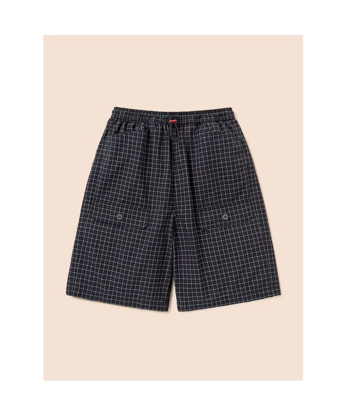 빈폴 키즈(BEANPOLE KIDS) [HUNTER] 시어서커 체크 반바지  그린 (BI6625U90M)