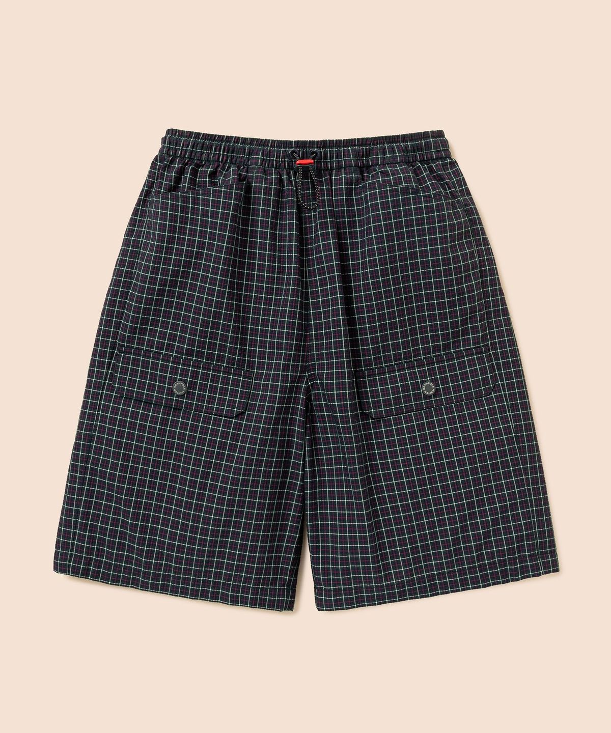 빈폴 키즈(BEANPOLE KIDS) [HUNTER] 시어서커 체크 반바지  그린 (BI6625U90M)