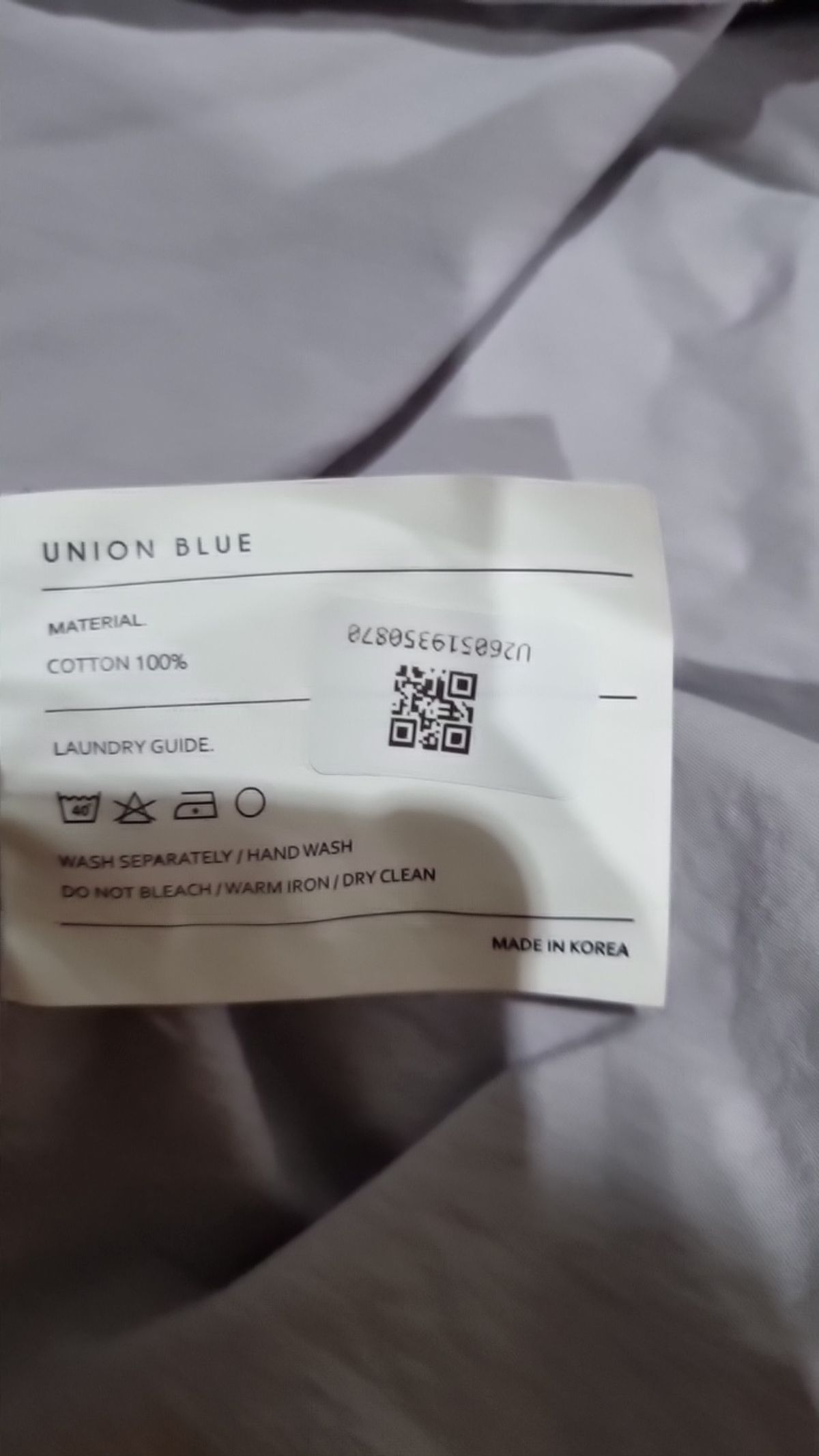 유니온블루(UNION BLUE) 캐주얼 셔츠 M