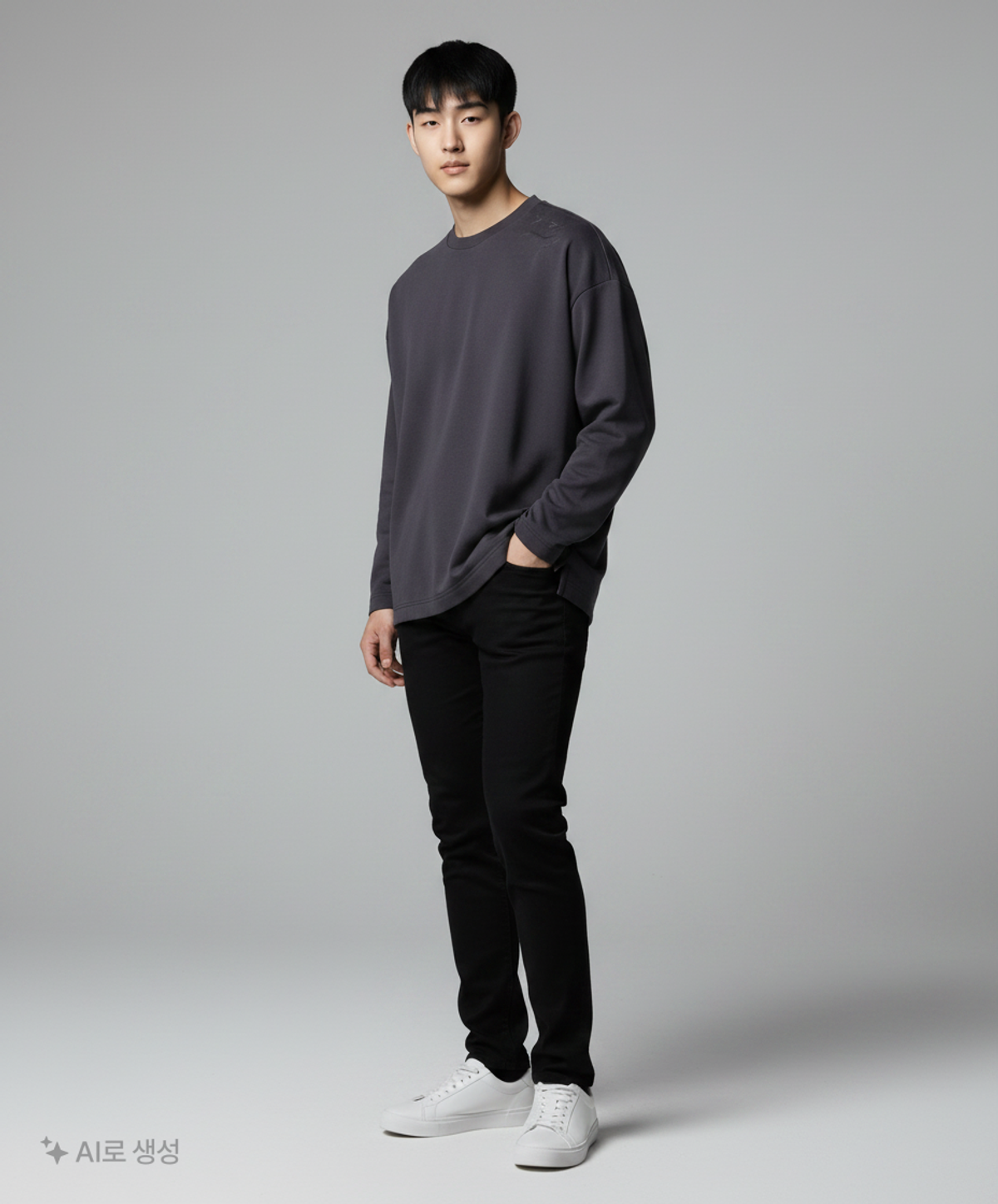 더니트컴퍼니(THEKNITCOMPANY) 긴소매 티셔츠 L