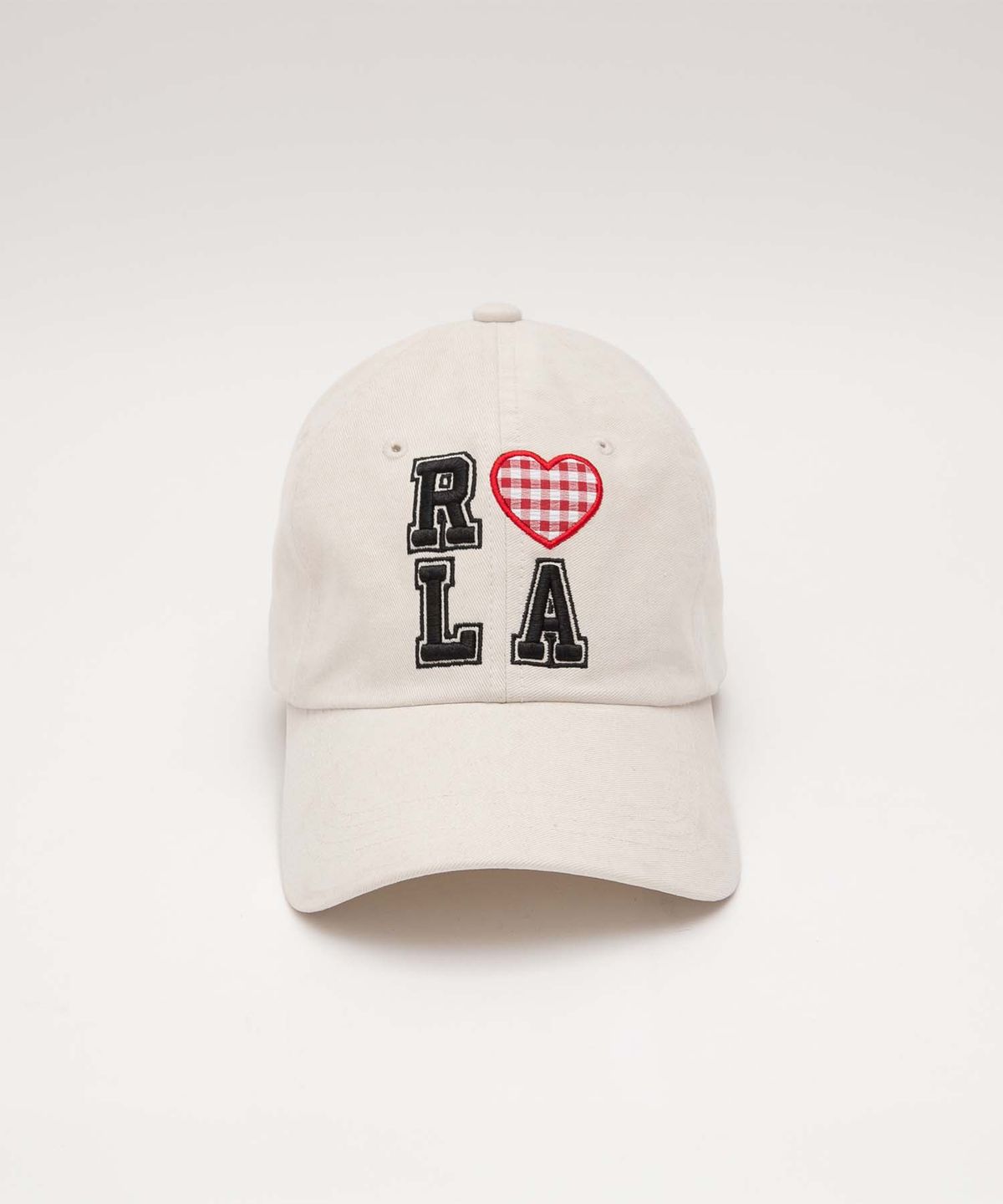 로라로라(ROLAROLA) I LOVE ROLA PIGMENT BALL CAP BEIGE