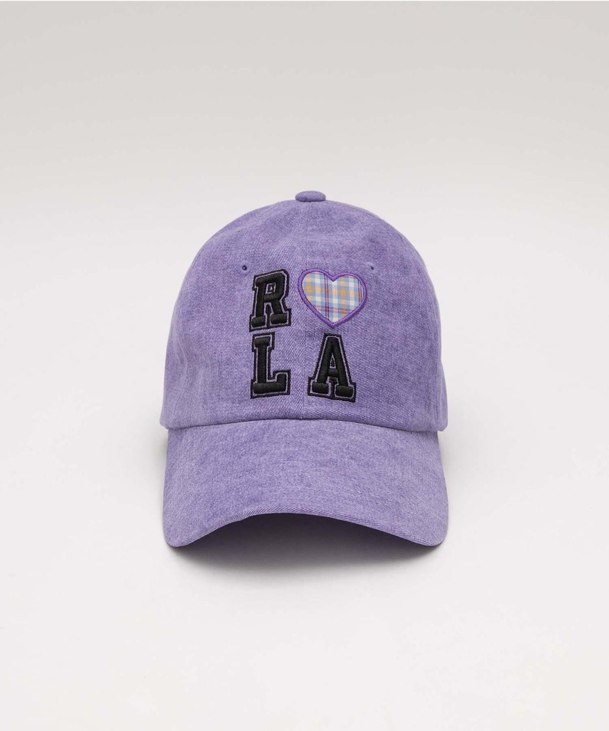 로라로라(ROLAROLA) I LOVE ROLA PIGMENT BALL CAP PURPLE